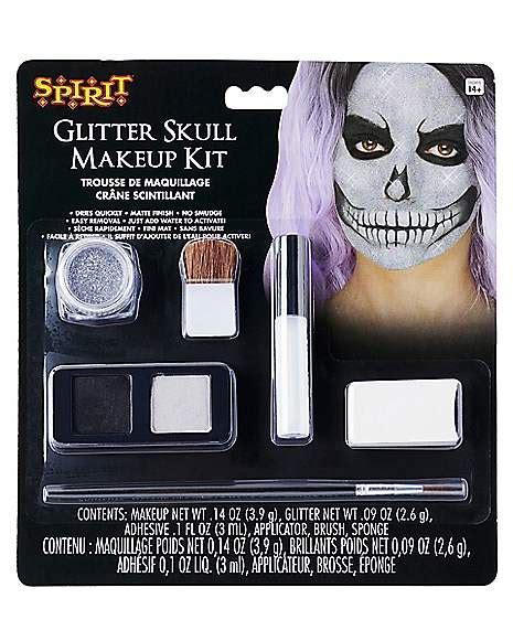 glitter skull makeup|glitter skulls for sale.